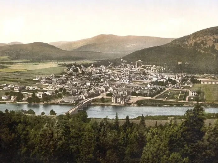 Framed Print : From Craigcoynach, Ballater, Scotland