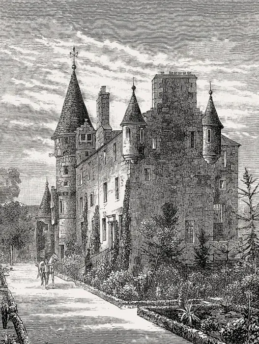 Framed Print : Craigentinny Castle, Edinburgh Framed Print : Craigentinny Castle, Edinburgh