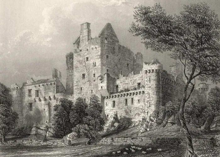 Framed Print : Craigmillar Castle, a ruined medieval castle in Edinburgh Framed Print : Craigmillar Castle, a ruined medieval castle in Edinburgh