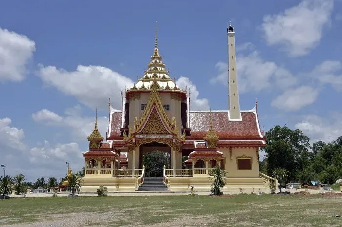 Framed Print : Crematorium in the temple, Hua Hin, Thailand, Asia