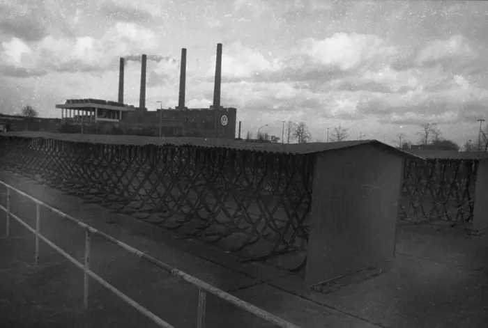 Framed Print : The crisis in VW production, here in Wolfsburg on 8