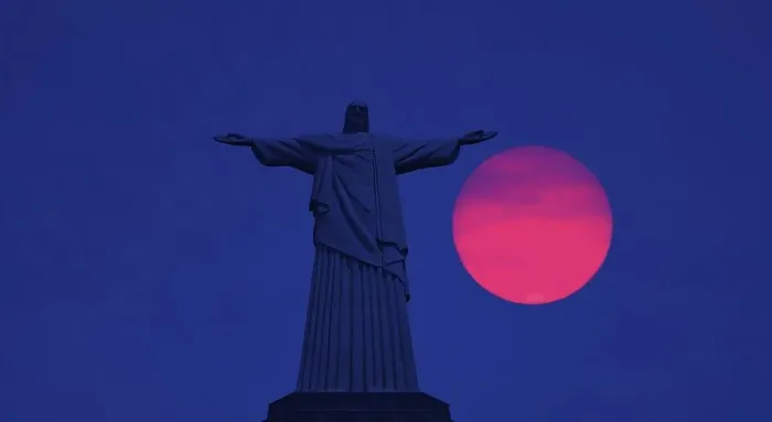 Framed Print : Cristo Redentor, Christ the Redeemer