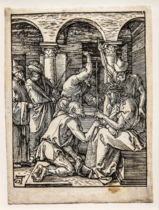 Framed Print : Crop with Crown of Thorns, 1508 Framed Print : Crop with Crown of Thorns, 1508
