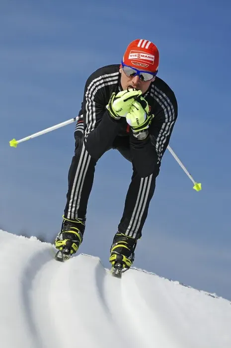 Framed Print : Cross-country skiing, Tobias Angerer Framed Print : Cross-country skiing, Tobias Angerer