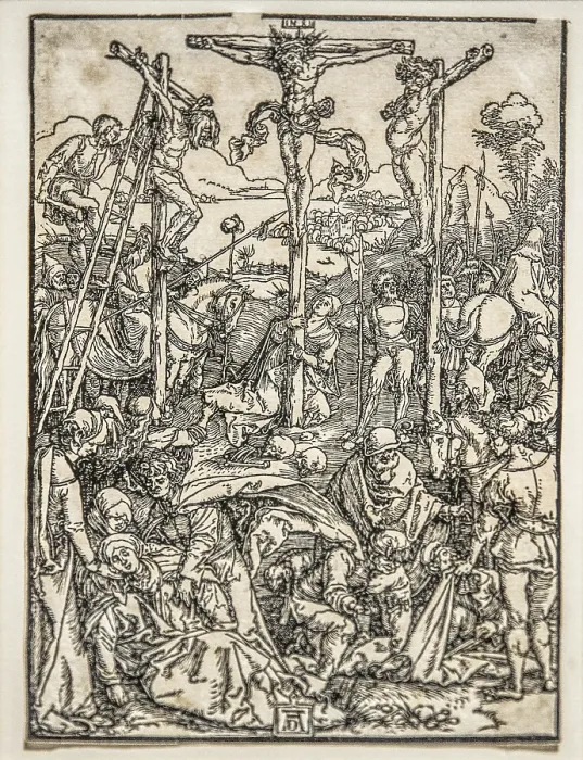 Framed Print : Crucifixion at Calvary, The Little Calvary