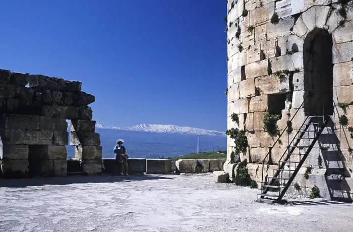 Framed Print : Crusader castle Krak des Chevaliers, Syria in 1998