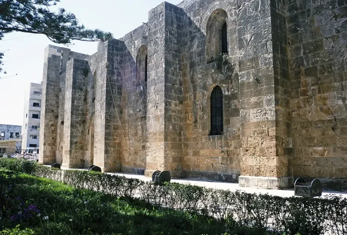 Framed Print : Crusader Church, Cathedral of Our Lady of Tortosa, Tartus, Syria, 1998, Asia