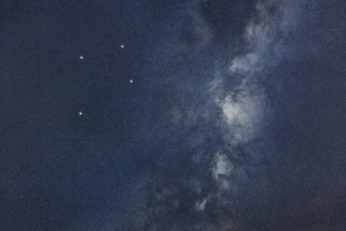 Framed Print : Crux star constellation, Night sky