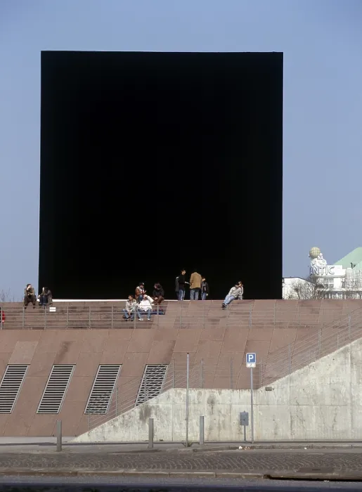 Framed Print : Cube Hamburg, Gregor Schneider, 2007