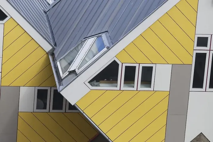 Framed Print : Cube Houses, Rotterdam, Zuid-Holland, Netherlands