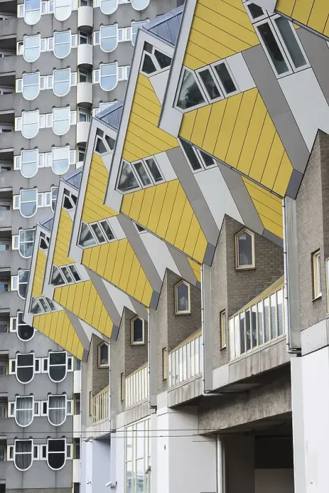 Framed Print : Cube Houses, Rotterdam, Zuid-Holland, Netherlands Framed Print : Cube Houses, Rotterdam, Zuid-Holland, Netherlands