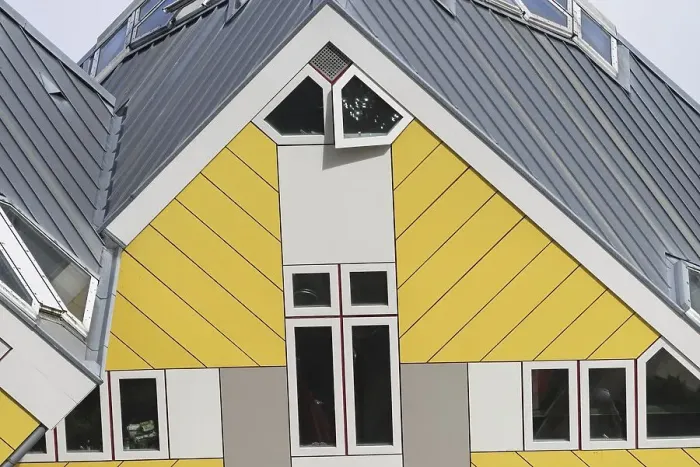 Framed Print : Cube Houses, Rotterdam, Zuid-Holland, Netherlands