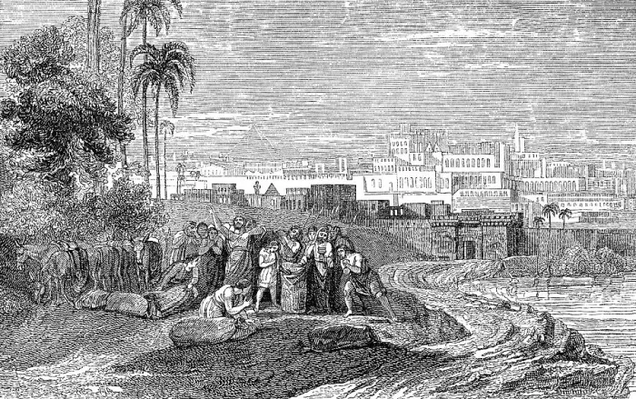 Framed Print : The cup was found in Benjamin's sack