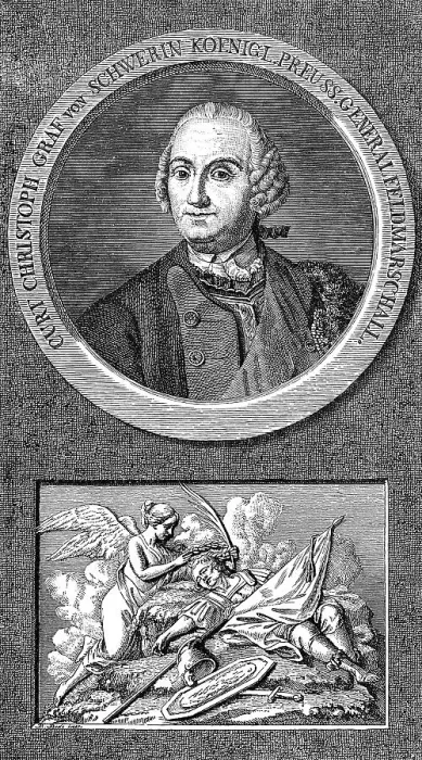 Framed Print : Curt Christoph Graf von Schwerin