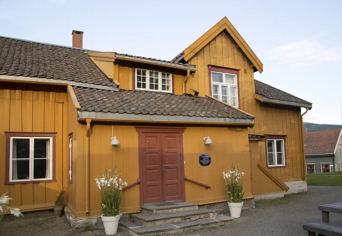 Framed Print : Former customs station, Skansen