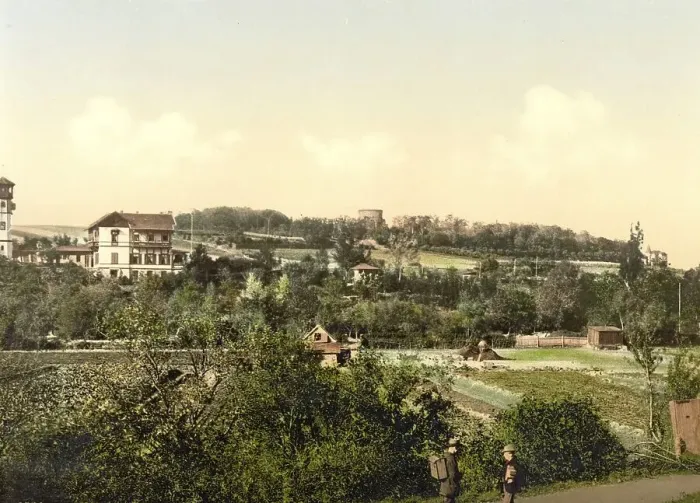 Framed Print : Cyriaxburg near Erfurt in Thuringia