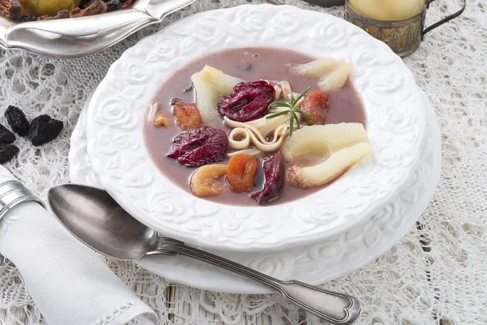 Framed Print : Czernina is a Polish soup