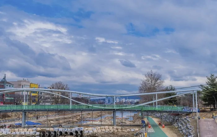 Framed Print : Daejeon, South Korea, January 28