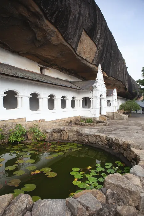 Framed Print : Dambulla cave temple also known as the Golden Temple of Dambulla