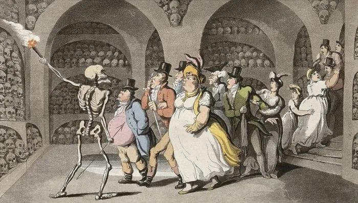 Framed Print : The Dance of Death, The Vision of the Skulls Framed Print : The Dance of Death, The Vision of the Skulls