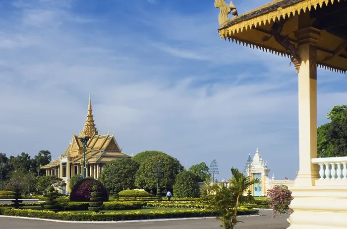 Framed Print : Dance Pavilion, Royal Palace, Phnom Penh