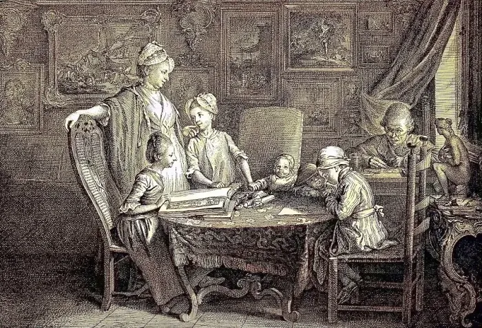 Framed Print : Daniel Nikolaus Chodowiecki, born on 16 October 1726