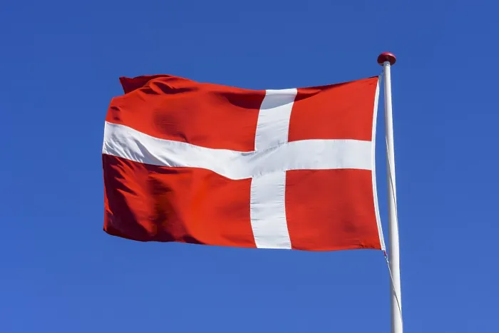 Framed Print : Danish Flag, Hornbaek, Kattegat, Zealand, Denmark Framed Print : Danish Flag, Hornbaek, Kattegat, Zealand, Denmark