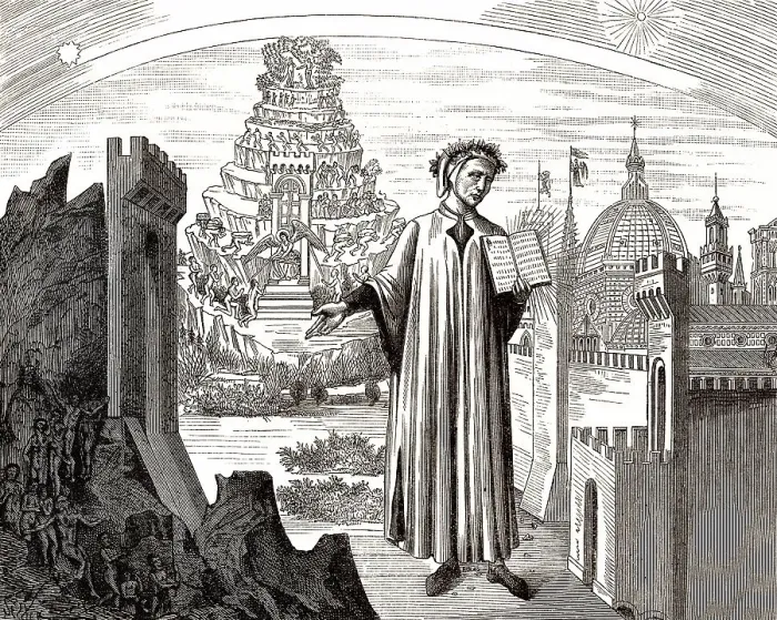 Framed Print : Dante Alighieri, 1265 - 1321, italienischer Dichter und Philosoph Framed Print : Dante Alighieri, 1265 - 1321, italienischer Dichter und Philosoph