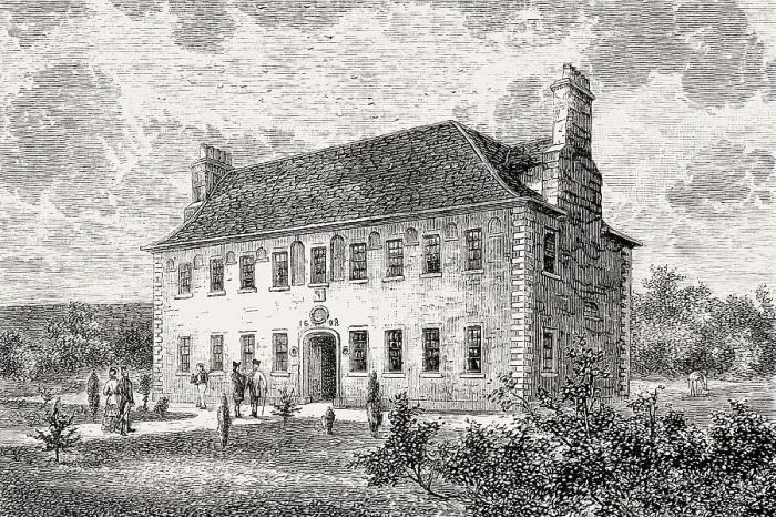 Framed Print : Darien House, Edinburgh, Scotland, 19th century