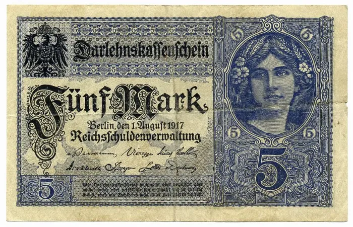Framed Print : Darlehnskassenscheine, historical note Framed Print : Darlehnskassenscheine, historical note