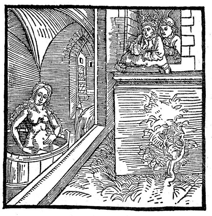Framed Print : David and Bathsheba, the Mother of King Solomon Framed Print : David and Bathsheba, the Mother of King Solomon
