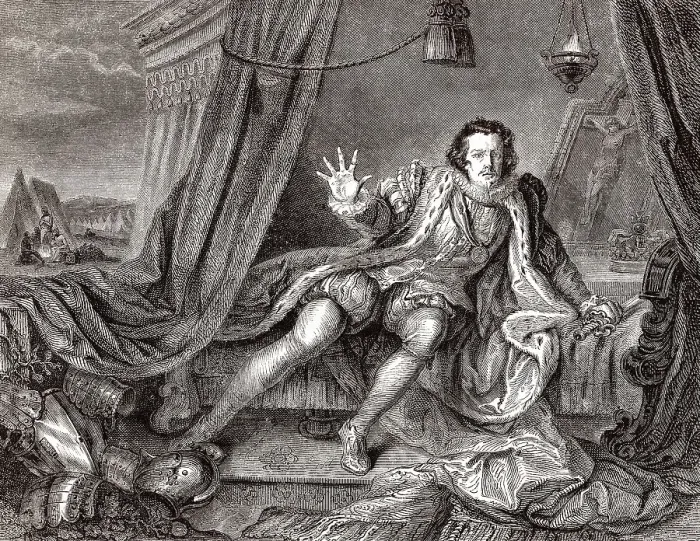 Framed Print : David Garrick, 1717-1779, englischer Schauspieler
