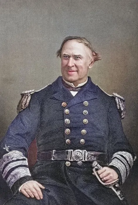 Framed Print : David Glasgow Farragut (born 5 July 1801 in Knoxville) Framed Print : David Glasgow Farragut (born 5 July 1801 in Knoxville)
