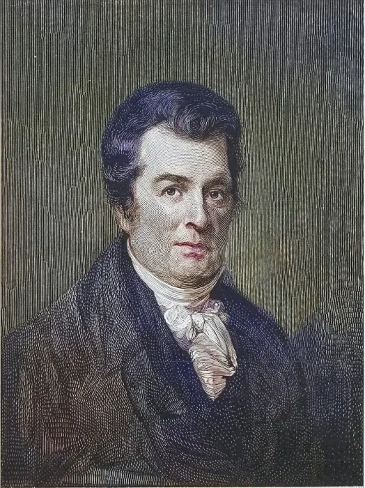 Framed Print : David Hosack (1769-1835), American physician and botanist
