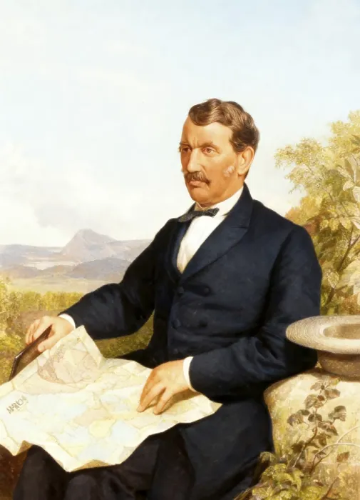 Framed Print : David Livingstone, 1813 - 1873