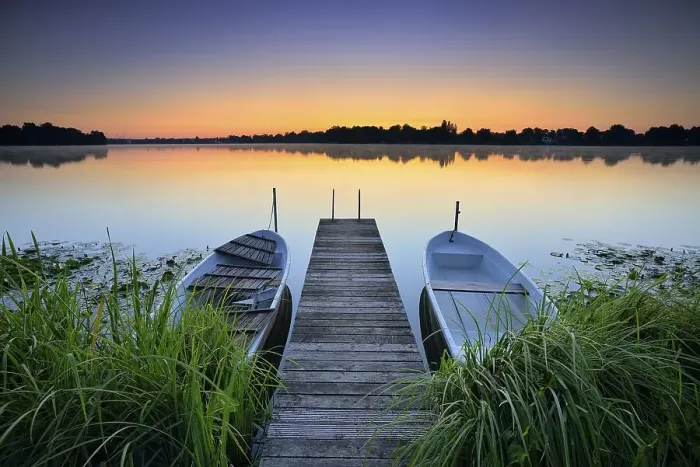 Framed Print : Dawn at the lake Grosser Muellroser See Framed Print : Dawn at the lake Grosser Muellroser See