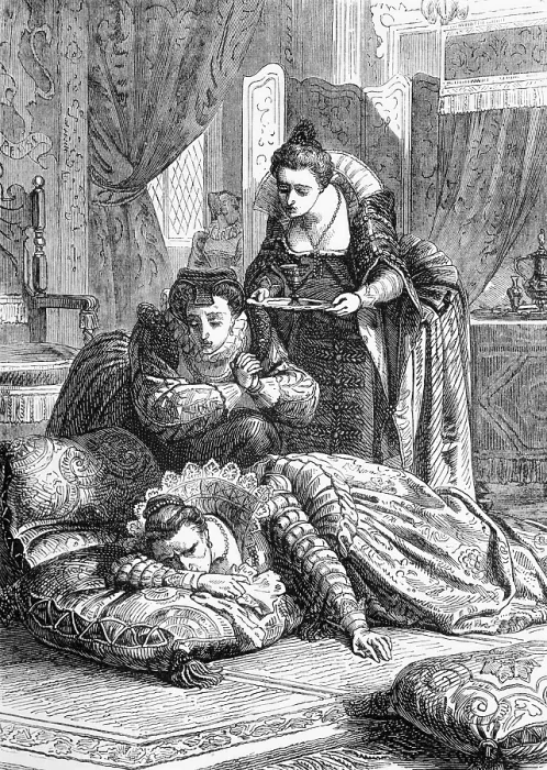 Framed Print : After the death of Catherine Howard