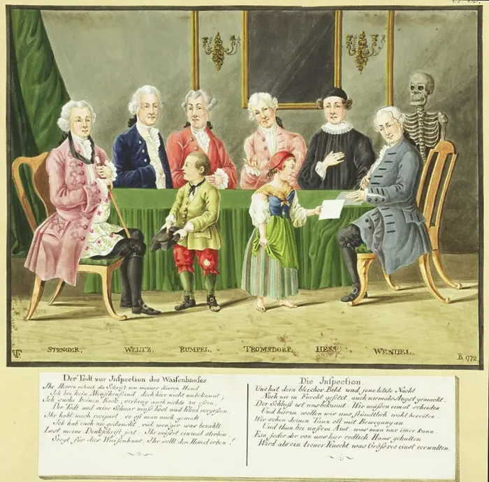 Framed Print : Death Comes to the Orphanage Inspection Framed Print : Death Comes to the Orphanage Inspection