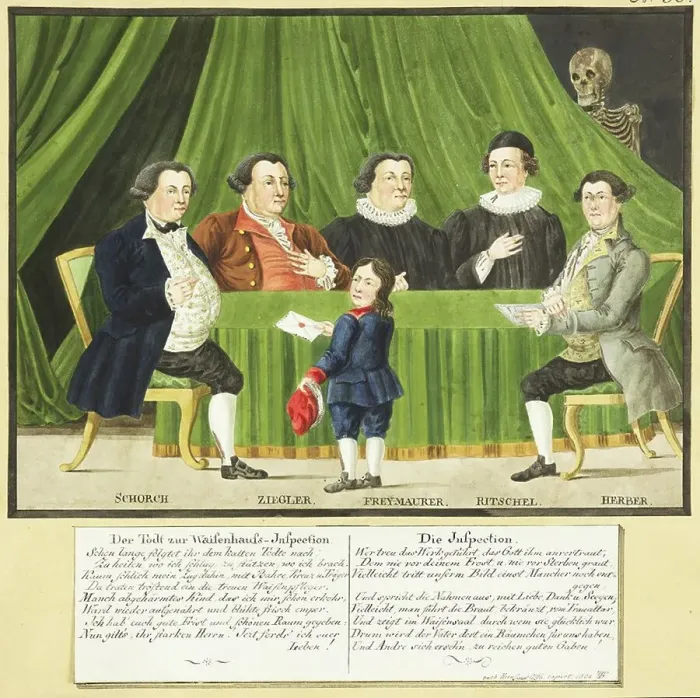 Framed Print : Death Comes to the Orphanage Inspection Framed Print : Death Comes to the Orphanage Inspection