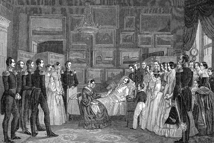 Framed Print : Death of Frederick William III or Friedrich Wilhelm III Framed Print : Death of Frederick William III or Friedrich Wilhelm III