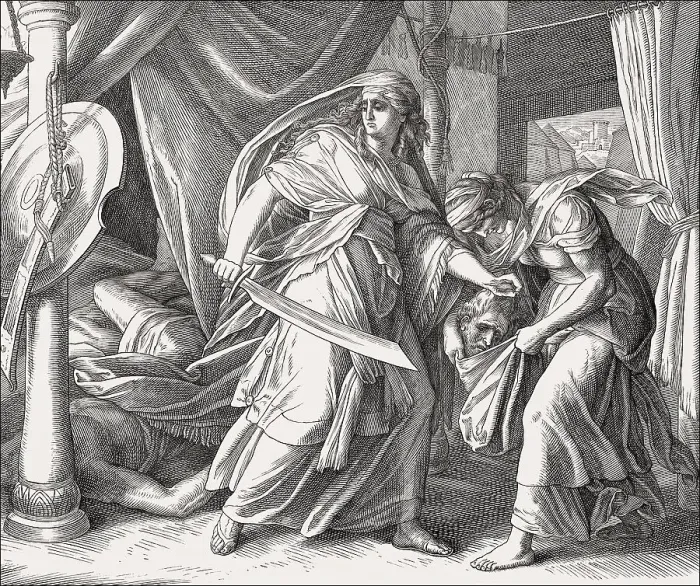 Framed Print : Death of Holofernes, Old Testament
