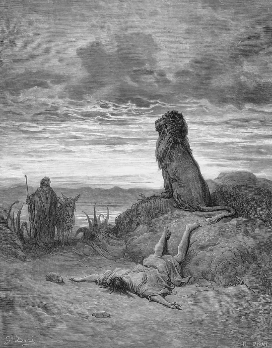 Framed Print : The death of the Prophet of Bethel