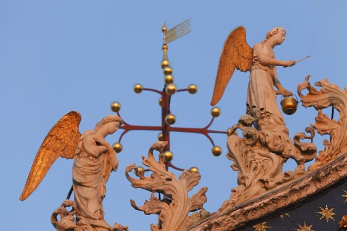 Framed Print : Decorated details at San Marco Basilica