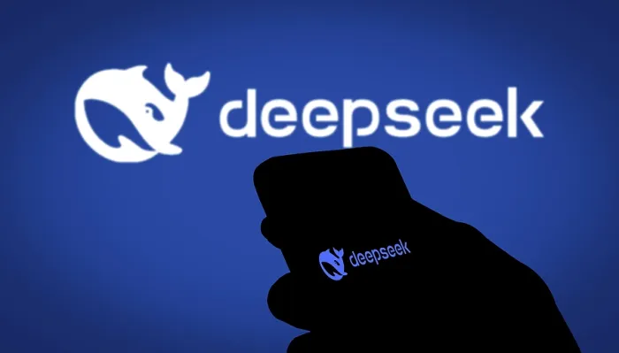 Framed Print : Deepseek Ai logo is displayed on smartphone Framed Print : Deepseek Ai logo is displayed on smartphone