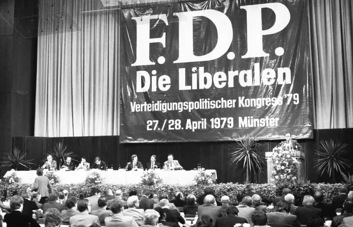 Framed Print : Defence Policy Congress of the Free Democratic Party (FDP) on 27 Framed Print : Defence Policy Congress of the Free Democratic Party (FDP) on 27