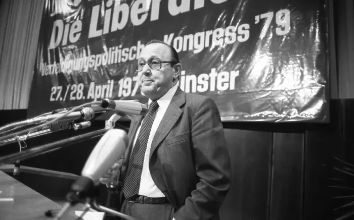 Framed Print : Defence Policy Congress of the Free Democratic Party (FDP) on 27
