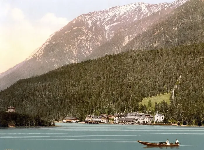 Framed Print : Der Achensee, Scholastika, Tyrol
