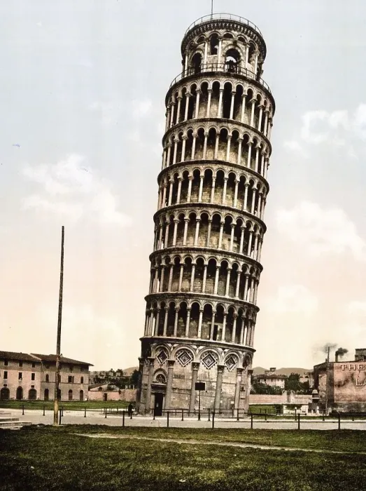 Framed Print : Der Schiefe Turm, Pisa, Italien / The Leaning Tower Framed Print : Der Schiefe Turm, Pisa, Italien / The Leaning Tower