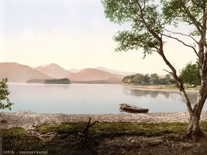 Framed Print : Derwentwater, Scarfclose Bay, Lake District