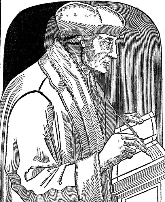 Framed Print : Desiderius Erasmus Roterodamus